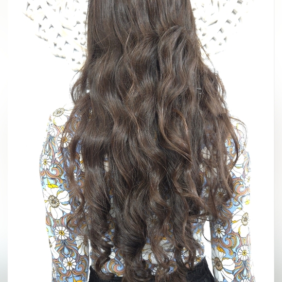 Maeve Blu Motif Floral Button-Up Top - Picture 5 of 12